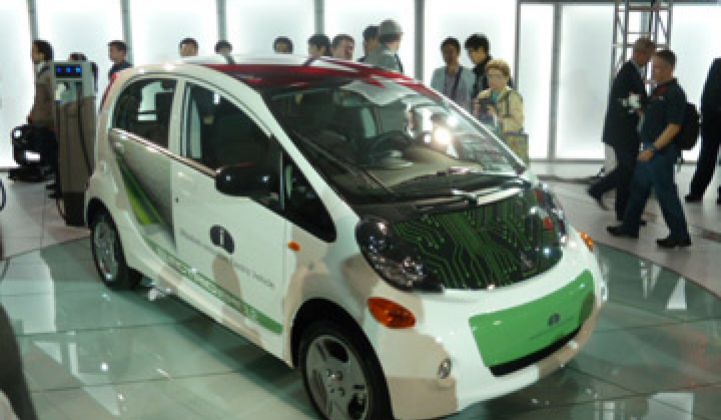 Mitsubishi to Challenge Nissan for EV Lead