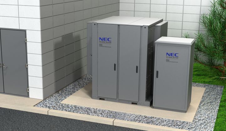 NEC Rolls Out Its Low-Cost Behind-the-Meter Battery System