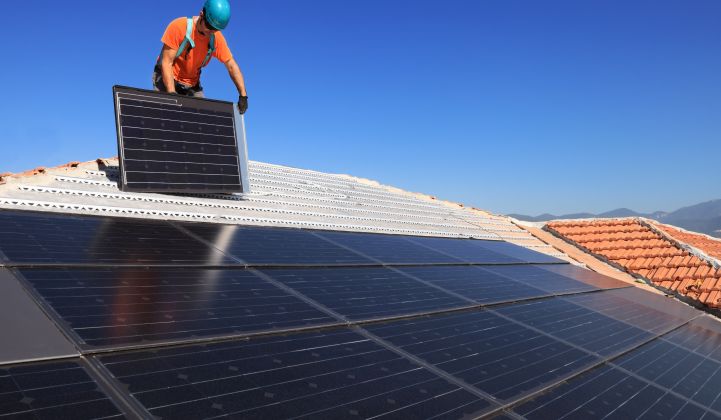 Nevada rooftop solar installation