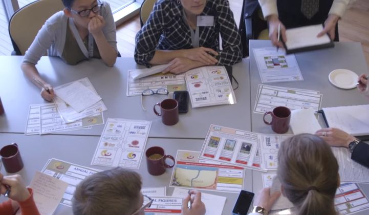 Can This Room-Sized Board Game Help Utilities Plan for Dramatic Changes in the Electric Sector?