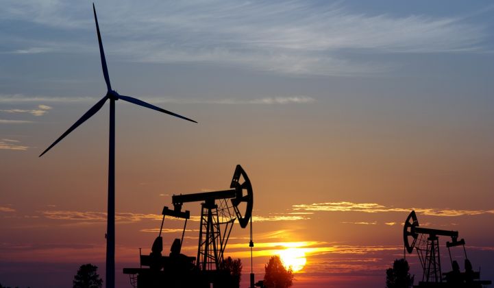 Black swan risk: With oil prices in the tank, renewables may offer better returns.