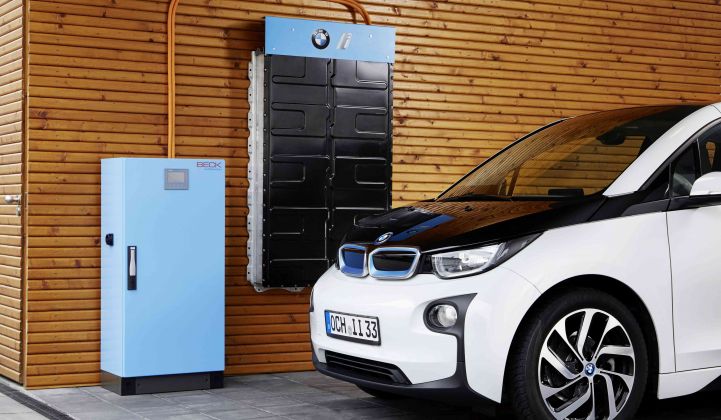 BMW Is Turning Used i3 Batteries Into Home Energy Storage Units