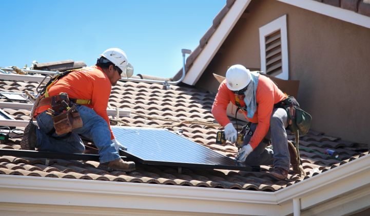 Most new California homes permitted after January 2020 should come with a solar installation. (Credit: PetersenDean)