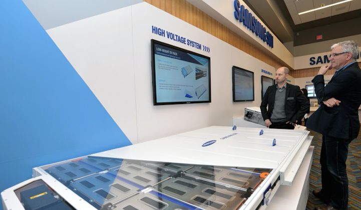 Samsung SDI, Third in EV Contracts, Bumps Long-Range Battery Production to 2021