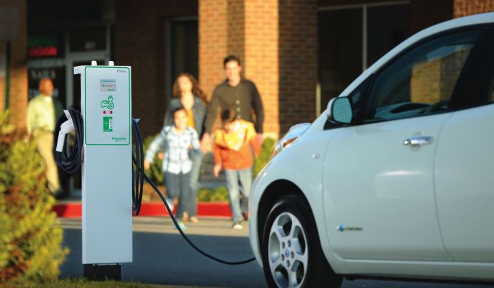 ChargePoint and Schneider Partner in a Tough EV Charging Field