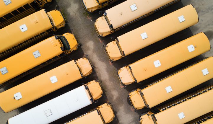 Highland Electric Transportation's all-inclusive service model for electric school buses has landed a big VC investment and a major U.S. contract.