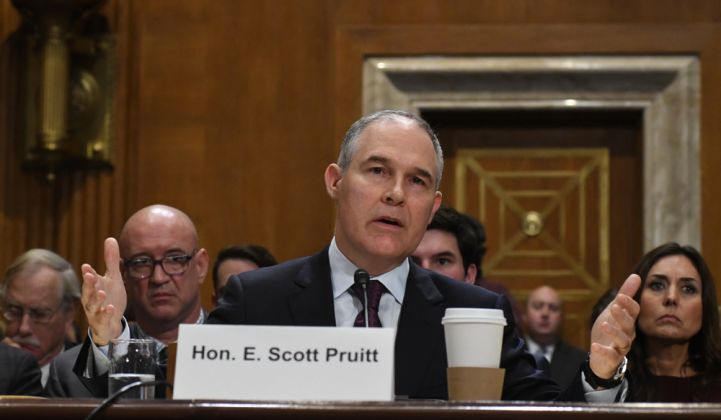 We ask how the current EPA squares its deregulatory agenda with protecting the environment.