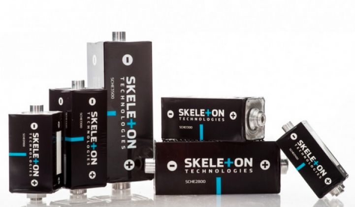 Ultracapacitor Firm Skeleton Technologies Pulls in $10.7M to Scale Manufacturing