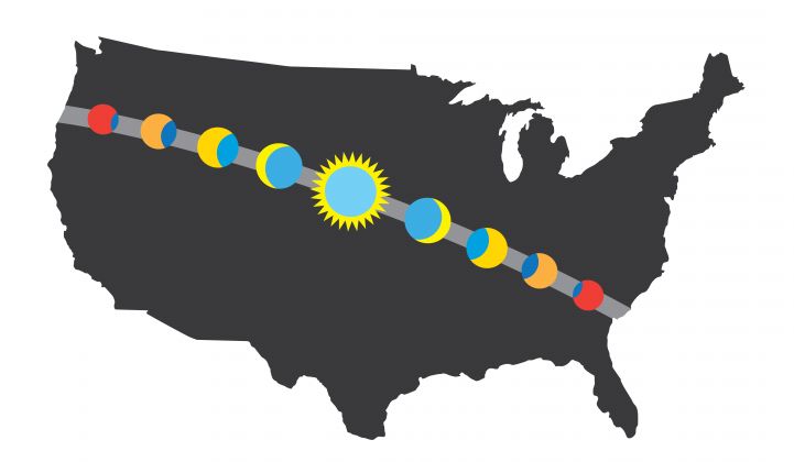 How the Coming Solar Eclipse Will Cast Its Shadow Across the US Solar Fleet