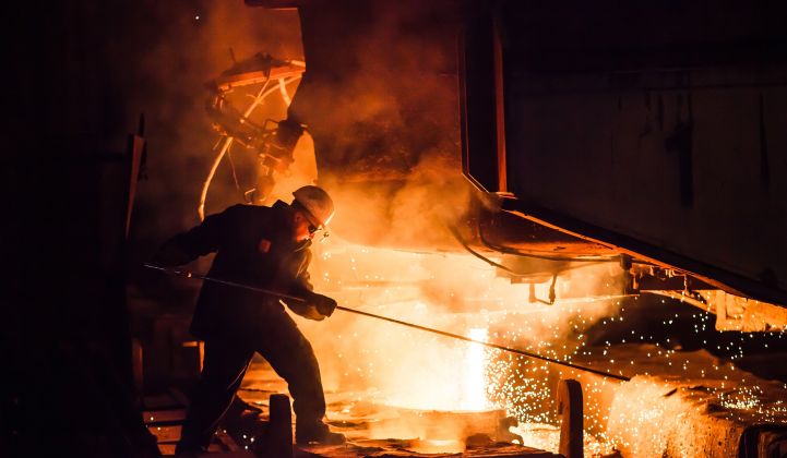 Steelmaking is responsible for around 8 percent of global emissions.