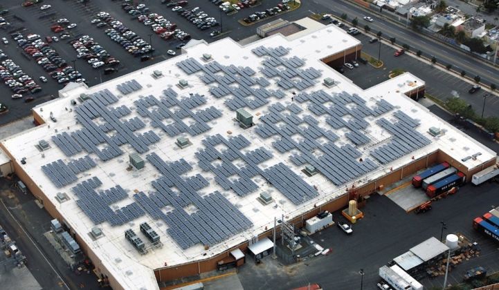 Walmart has moved aggressively in deploying both on- and off-site renewables.