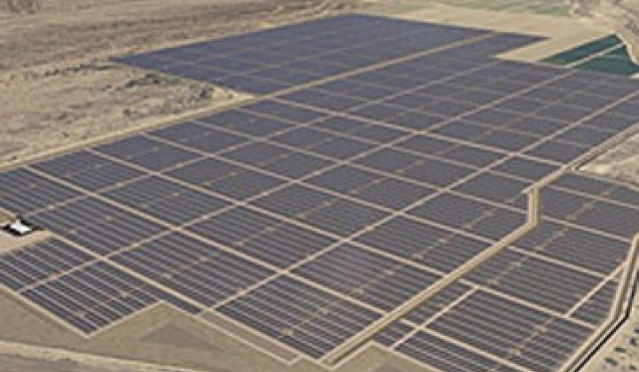 Agua Caliente Solar Project Receives $967M Loan Guarantee