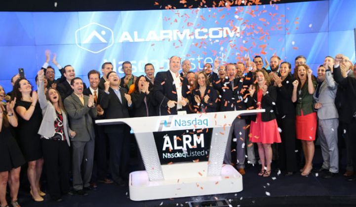 Alarm.com Opens for Trading to Secure Top Spot in Smart-Home Market