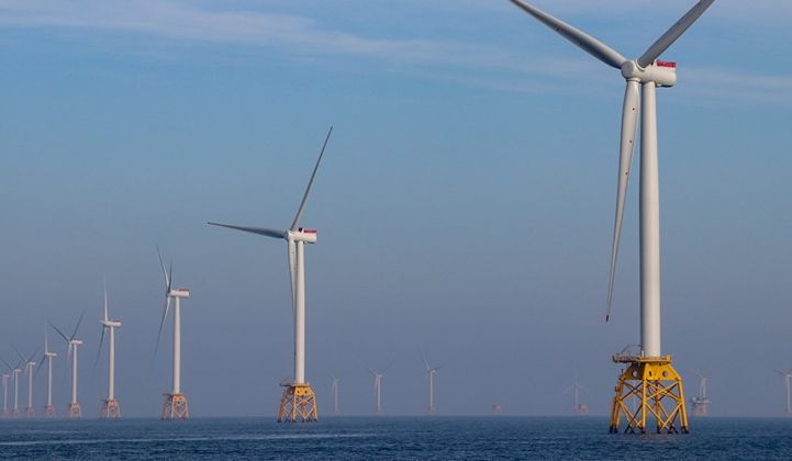 The Beatrice offshore wind farm in the U.K., which CIP has a 40 percent stake in. (Credit: SSE Renewables)
