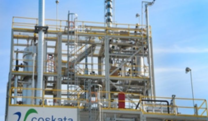 Coskata Opens Demo Plant as Biofuels Creep Forward
