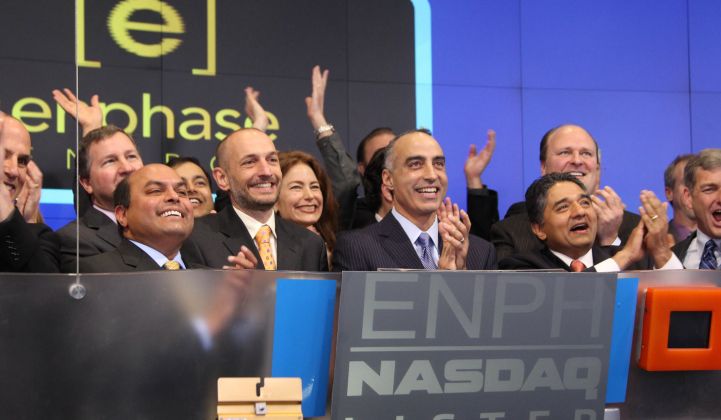 Enphase Update: Stock Price Slammed After PV Microinverter Firm Loses CFO, Losses Widen