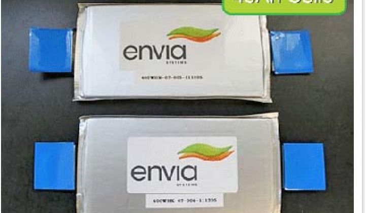 Envia’s Battery Breakthrough Reaches Star Status at ARPA-E