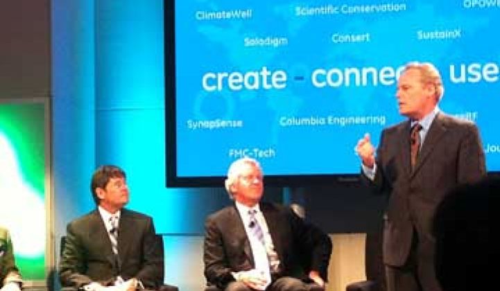GE Announces Ecomagination Challenge Winners