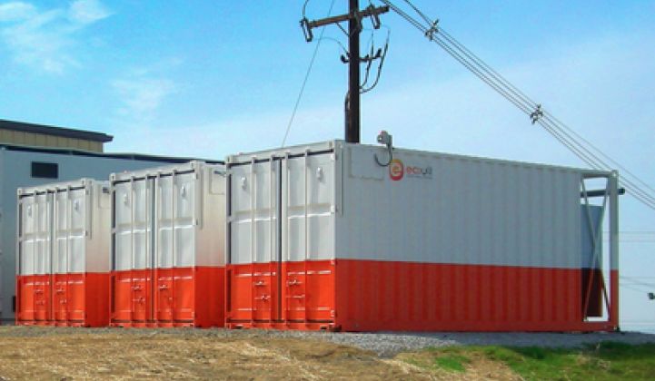 California Sets Energy Storage Target of 1.3GW by 2020