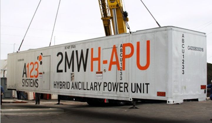 A123 Lands Grid Batteries in Maui and Massachusetts (Updated)