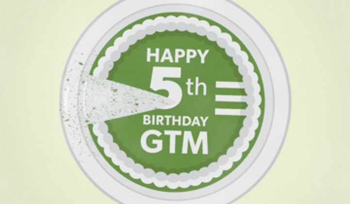 Happy Birthday, Greentech Media!