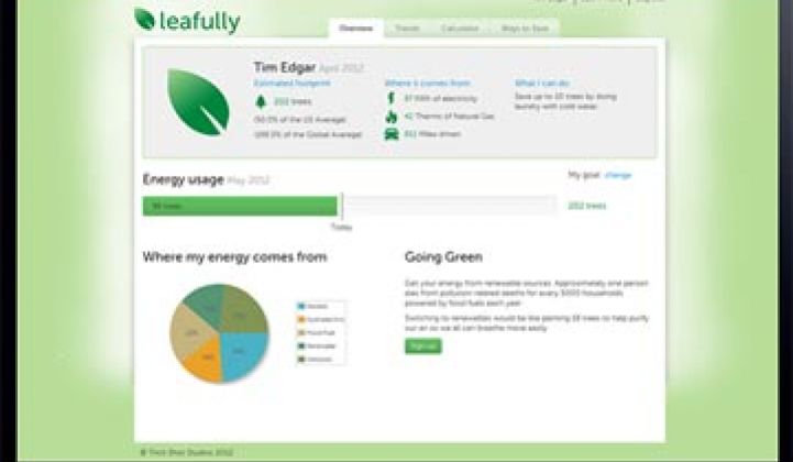 Leafully Wins Green Button Apps Contest