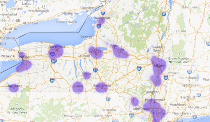One Map Shows New York’s Microgrid Hot Spots