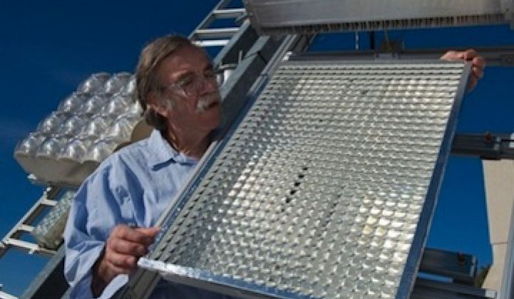 Amid Solar Turmoil, Concentrating PV Maker Readies Plant