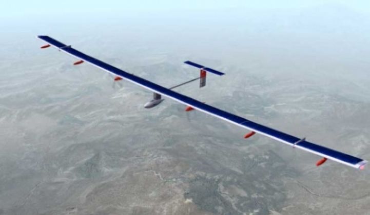Around the World in a Solar Airplane