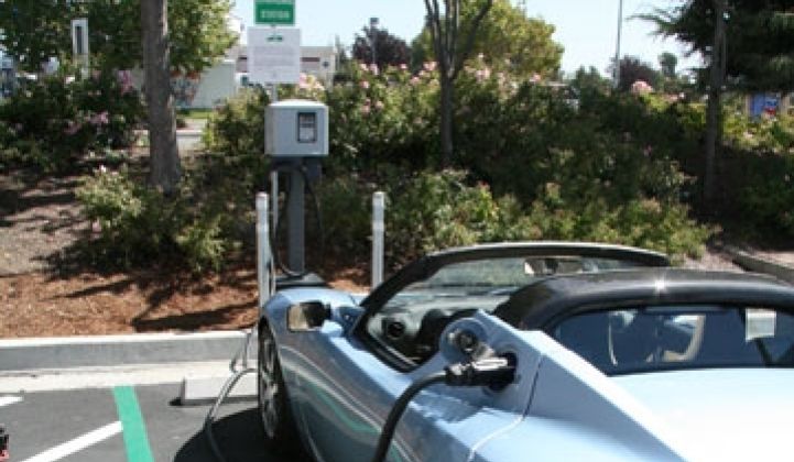 SolarCity Installs Electric Car Chargers Along Cal Highway