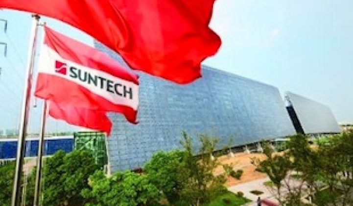 Suntech Says Solar PV Costs to Match Coal in China by 2016