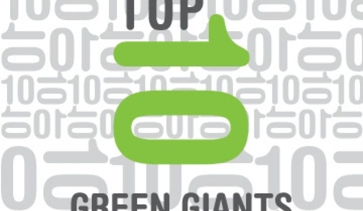 The Top Ten Green Giants for 2011